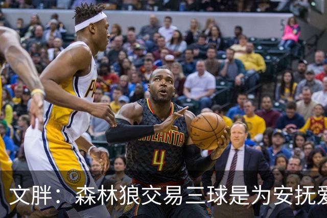 文胖：森林狼交易三球是为安抚爱德华兹 他一赛季被包夹近1000次